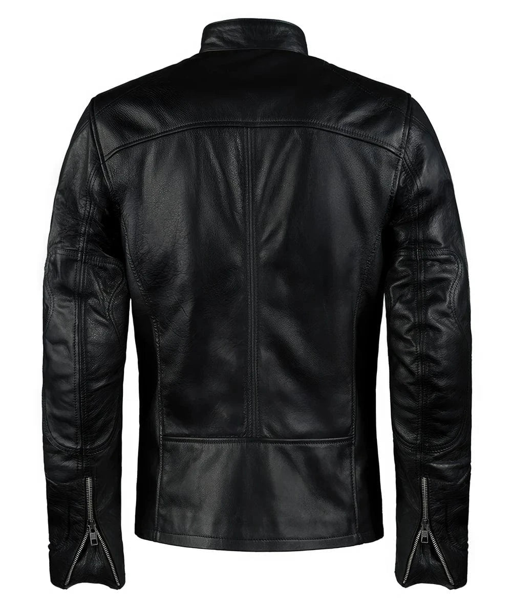 Soul Revolver mens Kirk leather jacket