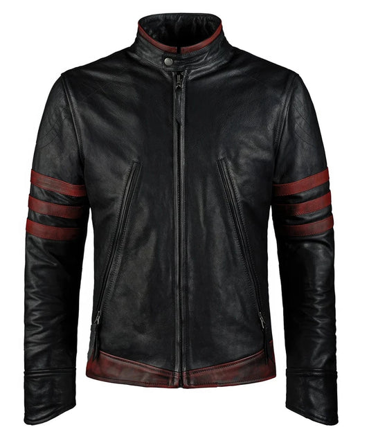Soul Revolver Origins Mens Biker Leather Jacket