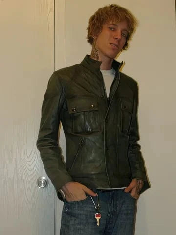 Wesley leather jacket