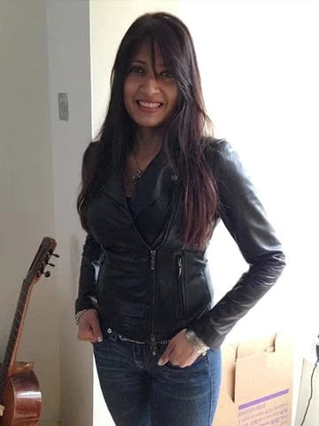 Womens leather jacket